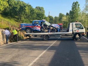 Ordu’da Jandarma Aracı İstinat Duvarına Çarptı: 2 Asker Yaralı