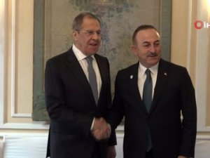 Çavuşoğlu, Lavrov İle Görüştü
