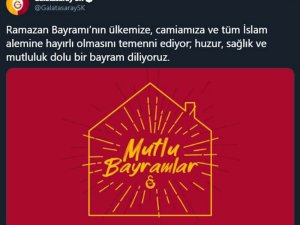Süper Lig Ekiplerinden Bayram Mesajları