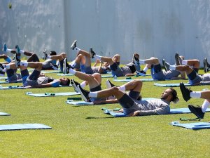 Trabzonspor Çalışmalarına Devam Ediyor