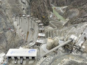 Türkiye’nin En Yüksek Barajı 205 Metreye Ulaştı
