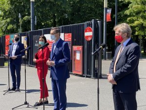 Polonya’da Taraftarlar Tribünlere Dönüyor