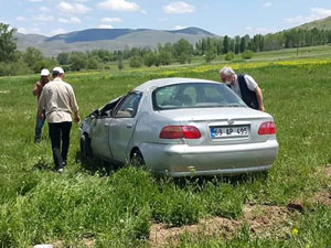 Bayburt'ta otomobilin devrildiği kazada 1 kişi öldü
