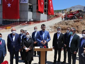 Bakan Kurum, Malatya’da Deprem Konutlarını İnceledi