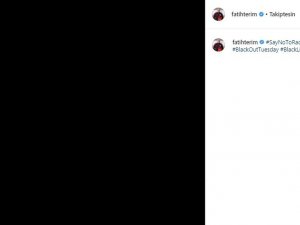 Fatih Terim’den ’Irkçılığa Hayır’ Paylaşımı