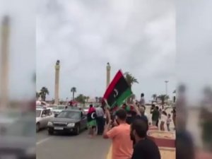 Libyalılar, Terhune Kentinin Hafter’den Kurtarılmasını Kutladı