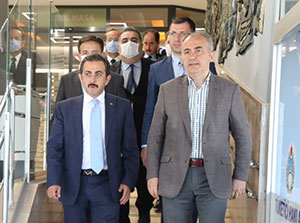 Tarım ve Orman Bakan Yardımcısı Mustafa Aksu Rize'de