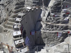 Yusufeli Barajı’nın 3 Milyonuncu Metreküp Betonu Bugün Döküldü