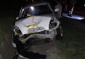 Samsun'da hafif ticari araç ile otomobil çarpıştı 6 yaralı