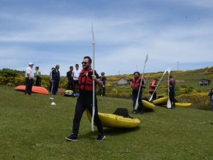 Ordu’nun Kartpostallık Yaylası ‘Kano’ İle Şenlendi