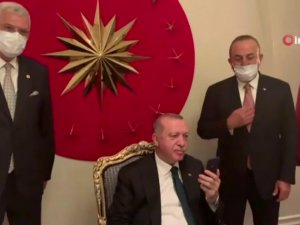Cumhurbaşkanı Erdoğan, Bm 75. Genel Kurul Başkanlığı Seçim Sonuçlarının Açıklanmasını İzledi