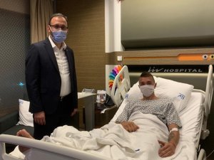 Bakan Kasapoğlu’ndan Muslera’ya Ziyaret