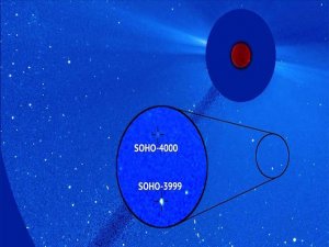 SOHO Teleskobu 4 bininci kuyruklu yıldızı tespit etti
