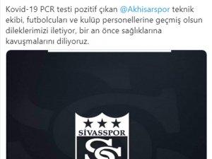 Sivasspor’dan Akhisarspor’a Geçmiş Olsun Mesajı
