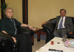 YÖK Eski Başkanvekilinden Tebrik Ziyareti