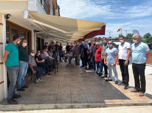 Ardeşen’de ‘Deniz Kafesli Balık Çiftliği Projesi’ Protestosu
