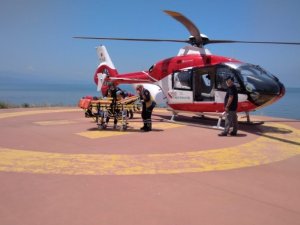 Hava 61 Helikopter Ambulans 1 Haftada 10 Hasta İçin Havalandı