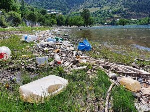 Baraj Gölü Çöplüğe Döndü