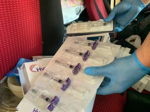 Sarp Sınır Kapısında Gümrük Kaçağı Yüz Dolgu Maddesi Ele Geçirildi