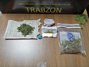 Trabzon Emniyeti’nden Bir Anlamlı Uyuşturucu Operasyonu Daha