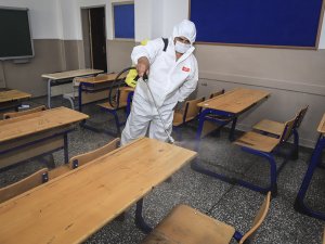 Yks Sonrası Sınıflar Dezenfekte Edildi