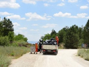 Çorum Barajından 3 Ton Çöp Tonlandı