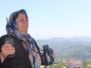 Ormanlar Duman Avcısı Kadına Emanet