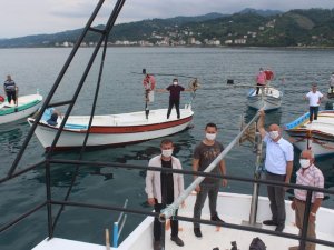 Giresun’un Görele İlçesinde Vatandaşlardan Kafes Balıkçılığına Tepki