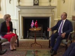 Dışişleri Bakanı Çavuşoğlu, İngiltere’nin Avrupa’dan Sorumlu Devlet Bakanı Morton’u Kabul Etti