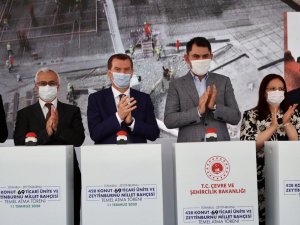 Zeytinburnu’nda 54 Bin Metrekarelik Millet Bahçesinin Temeli Atıldı