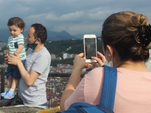 Giresun Kalesi’ne Ziyaretçi Akını