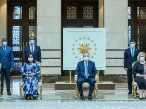 Fildişi Sahili Büyükelçisi Toure, Erdoğan’a Güven Mektubu Sundu