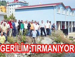 Rize'deki balıkçılardan protesto
