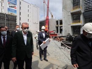 Cumhurbaşkanı Erdoğan, Taksim Camii Ve Akm’de İncelemelerde Bulundu