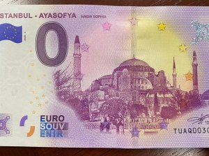 Ayasofya, Hatıra Amaçlı Euro’da