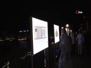 Tarihi Galata Köprüsü Üzerinde Ayasofya Sergisi