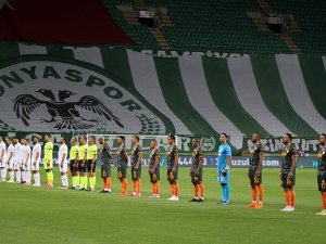 Süper Lig: Konyaspor: 2 - Aytemiz Alanyaspor: 0 (İlk Yarı)