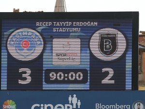 Süper Lig: Kasımpaşa: 3 - Medipol Başakşehir: 2 (Maç Sonucu)