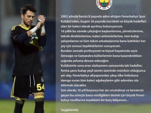 Erten Ersu, Fenerbahçe’den Ayrıldı