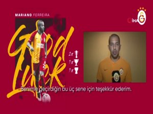 Galatasaray’dan Mariano’ya Teşekkür