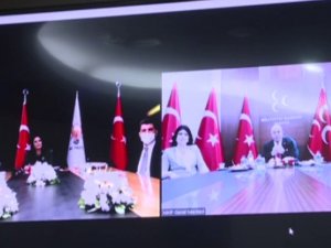 Mhp’de Partiler Arası Bayramlaşma Video Konferansla Yapıldı