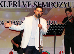 İbrahim Sadri Rize'de Sahne Aldı