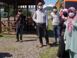 Giresun’a İlk Mevsimlik İşçi Kafilesi Geldi