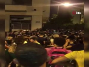 Beyrut’ta Parlamento Binası Yakınlarında Protesto