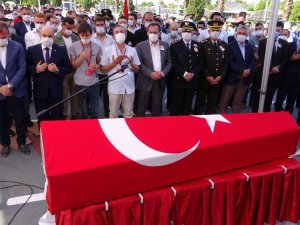 Kazada Şehit Olan Polis Memuru Son Yolculuğuna Uğurlandı