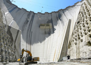 Yusufeli Barajı'nın yapımında son 50 metre