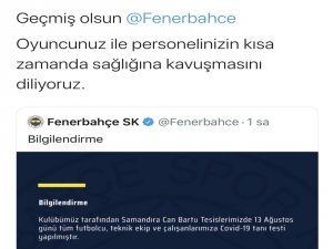 Kayserispor’dan Fenerbahçe’ye Geçmiş Olsun Mesajı