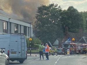 Birmingham’da Korkutan Yangın