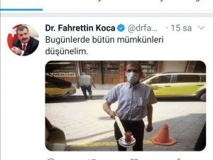 Sağlık Bakanı Koca Fotoğrafını Paylaşmıştı, O Çaycı Şimdi Meşhur Oldu