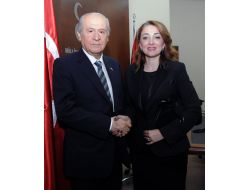 Bahçeli, Türkiye Konfederasyonlar Topluluğu Genel Başkanı Atasoy'u Kabul Etti